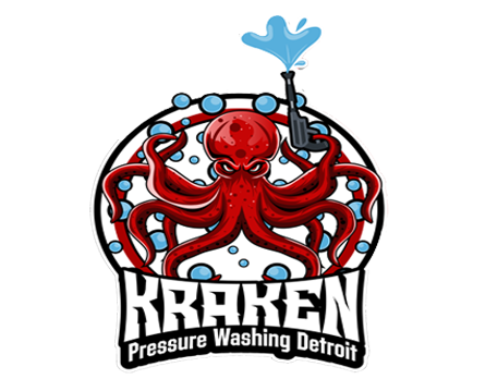 Kraken Pressure Washing Detroit Logo